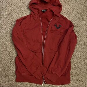 True Religion Zip Up Hoodie